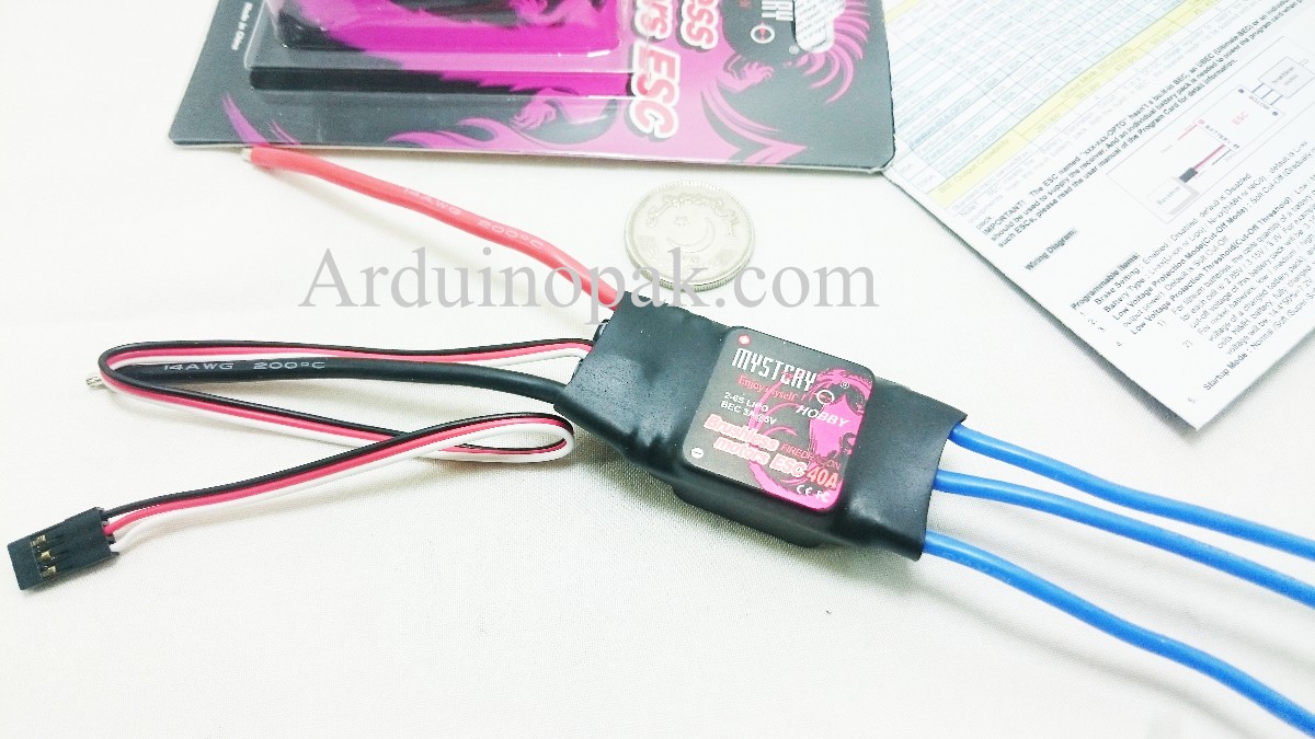 Mystery Fire Dragon 40A Brushless ESC RC Speed Con